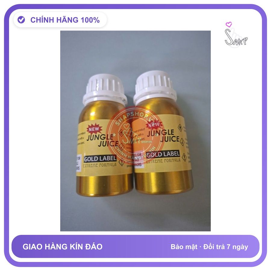 Chai hít tăng khoái cảm Popper JUNGLE JUICE 100ml Popper khô chai lớn 100ml, cực mạnh,ko phê shop hoàn tiền, sale giá sốc