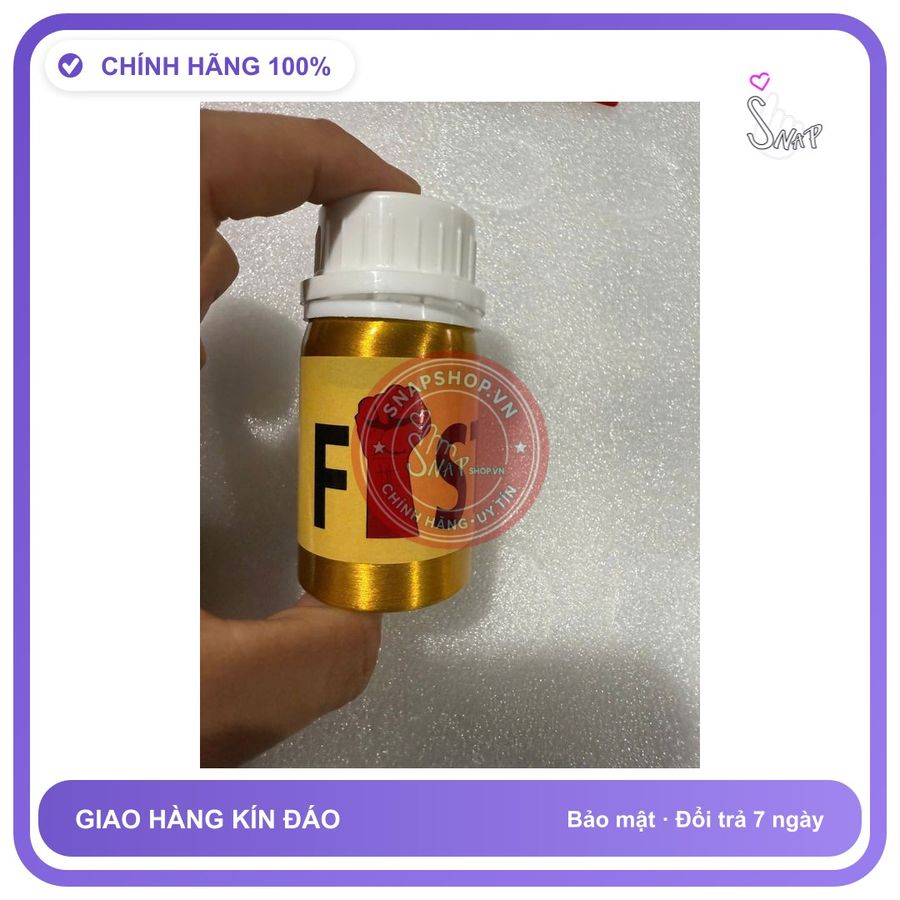 Chai hít tăng khoái cảm Popper FIST 60ml Popper khô 60ml giá sỉ, dòng fist, cực mạnh, phê lâu