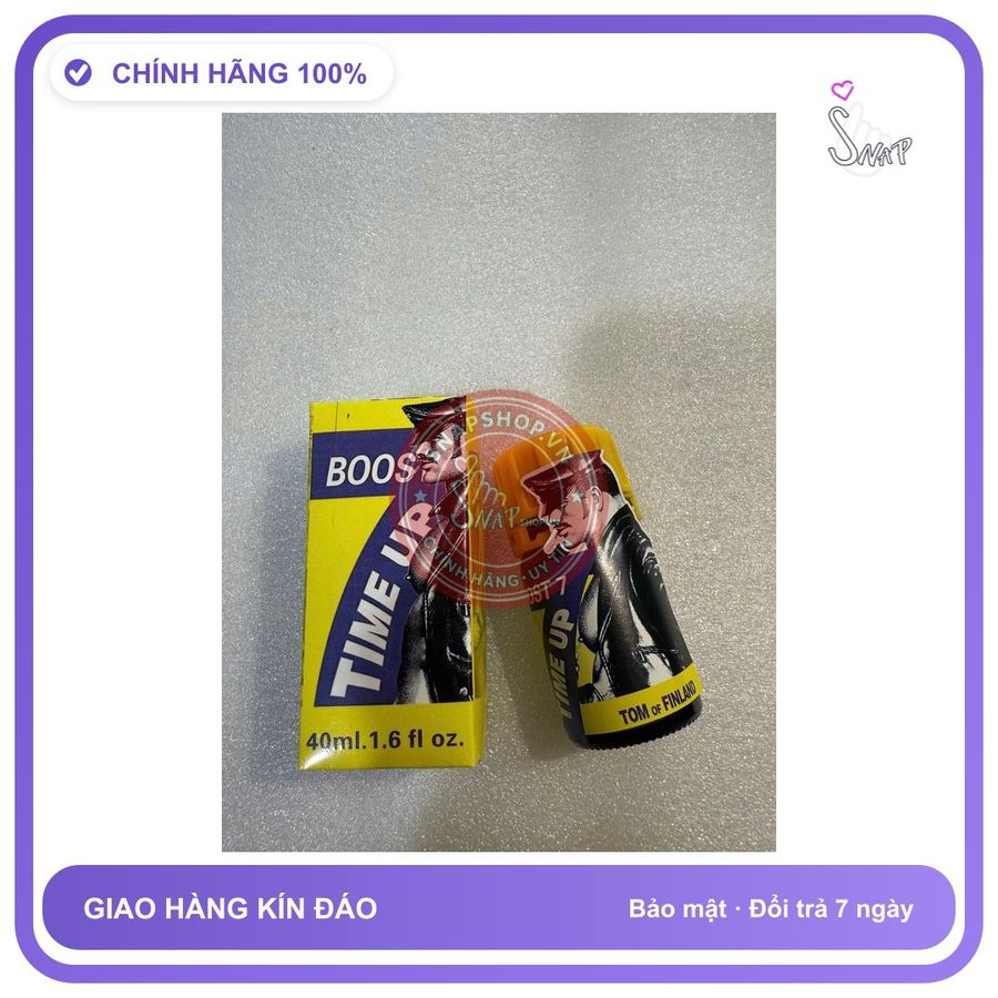 Chai hít tăng khoái cảm Popper TOM OF FINLAND 40ml Popper 40ml, cực mạnh, cho bot, ko nhức đầu,ko bỏng mũi, phê lâu