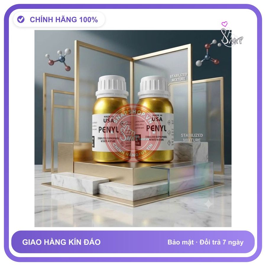 Chai hít tăng khoái cảm Popper PENYL 100ml Chai hít Popper khô 100ml USA, Cực Mạnh, Phê Lâu, Mang Lại Cảm Giác Tới Đỉnh