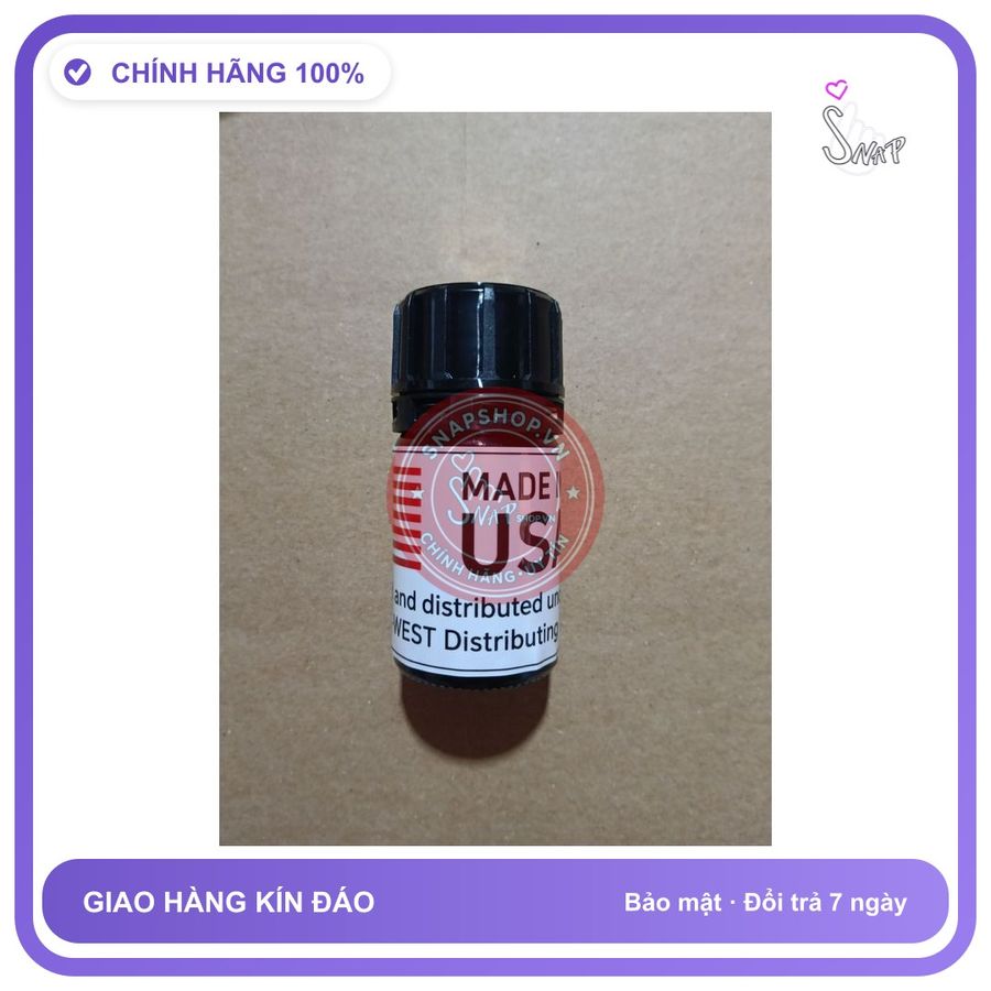 Chai hít tăng khoái cảm Popper WEST Distributing 40ml Popper Mỹ 40ml, Hàng Chính Hãng, Tác Dụng Phê Cực Mạnh, Hít Xong Phê Lên Tới Não, Giảm Giá