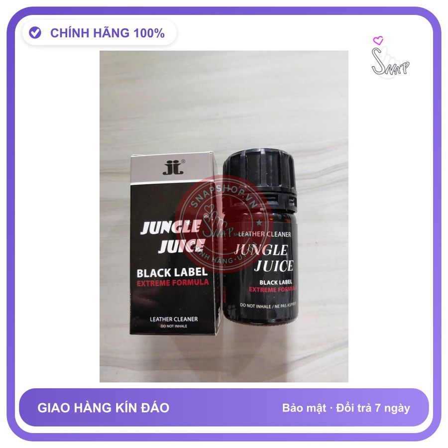 Chai hít tăng khoái cảm Popper Jungle Juice 40ml Chai Hít Kích Thích Hưng Phấn, Tăng Cường Khoái Cảm Cho Nam Nữ, Popper 40ml USA, Hàng Chính Hãng, Hít