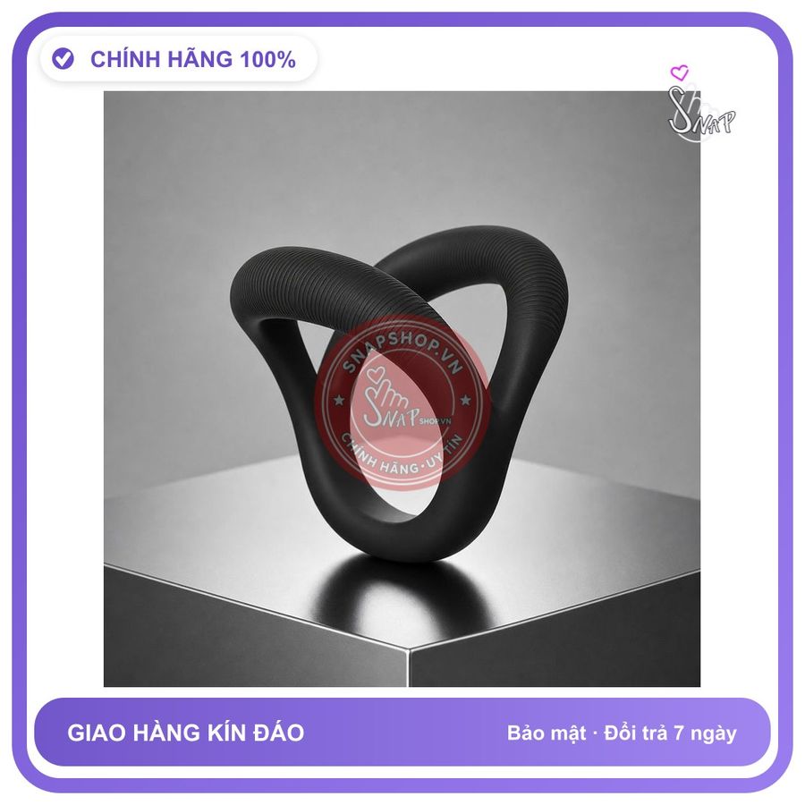 che tên sản phẩm bảo mật kín đáo Vòng Đeo Dương Vật, 3 Cạnh,Cao Su Co Giãn Cao Cấp,Không Bị Đứt