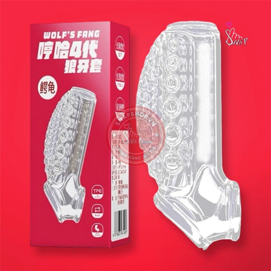 Bao đôn kiểu râu bạch tuộc làm to dương vật Wolf’s Fang