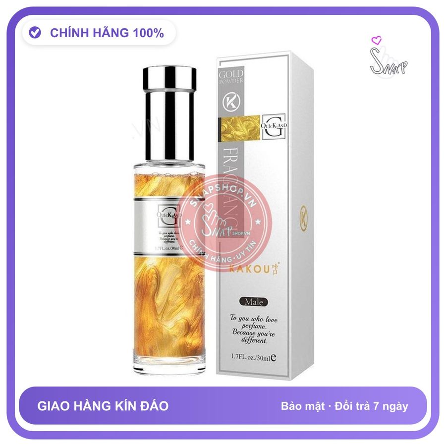 Nước Hoa Tăng Khoái Cảm Kakou 30ml – Nam Vàng