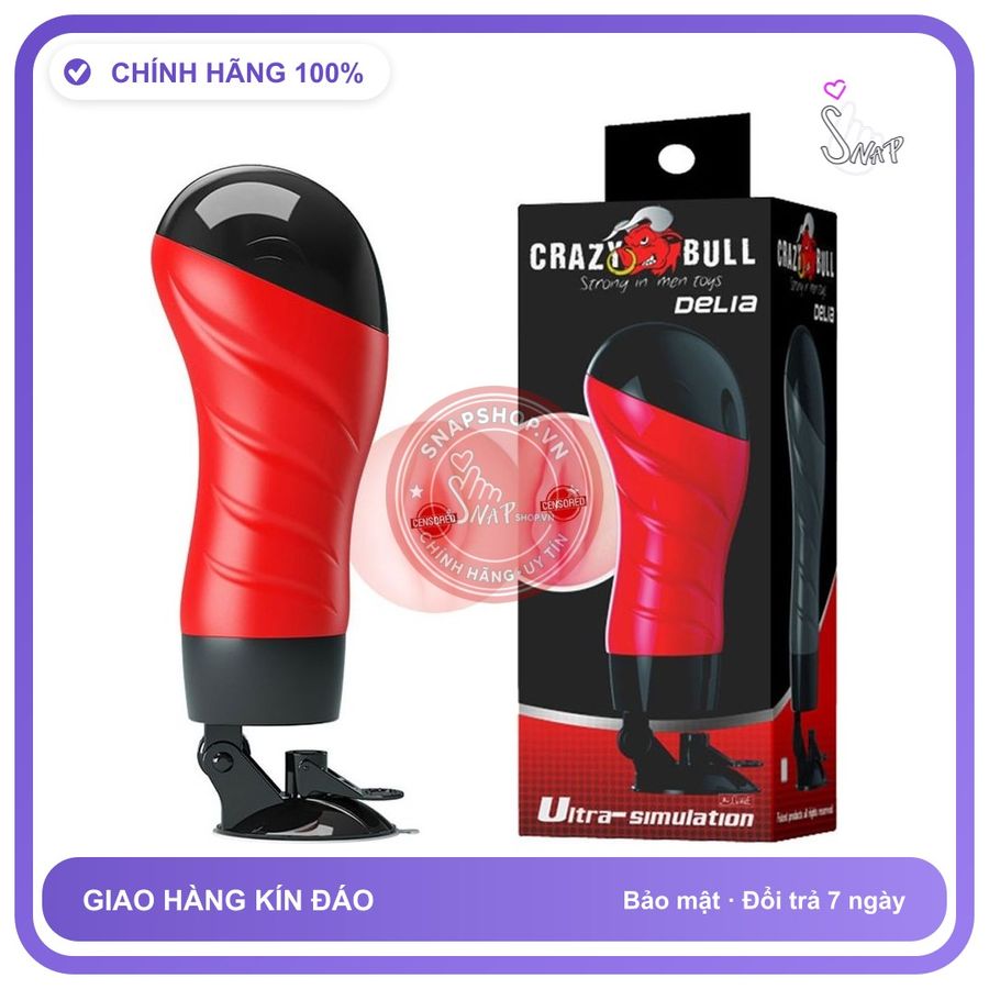 Âm đạo giả hít tường Baile Crazy Bull