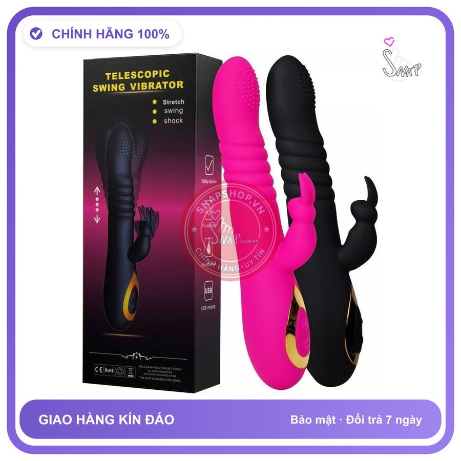 Dương vật giả đa năng Boqi Rabbit BQ587