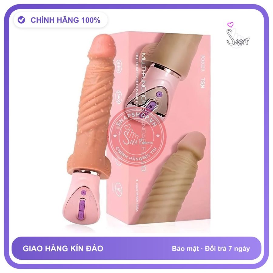 Dương vật giả đa năng Joker TSN Hồng