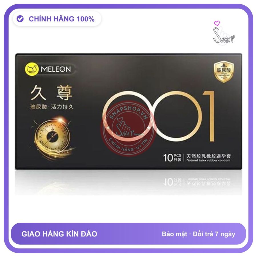 Bao cao su Meleon HA 001 Jiuzun Lasting kéo dài thời gian hộp 10 cái