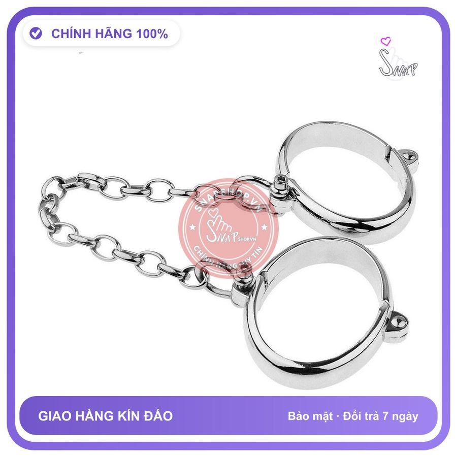 BDSM Còng tay inox chính hãng hàng nhập khẩu