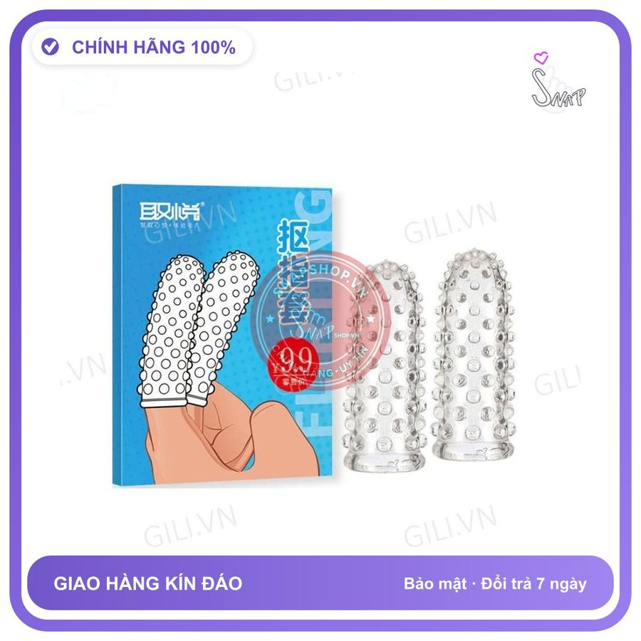 Bao cao su đôn dên ngón tay Aichao 2s chính hãng hàng nhập khẩu