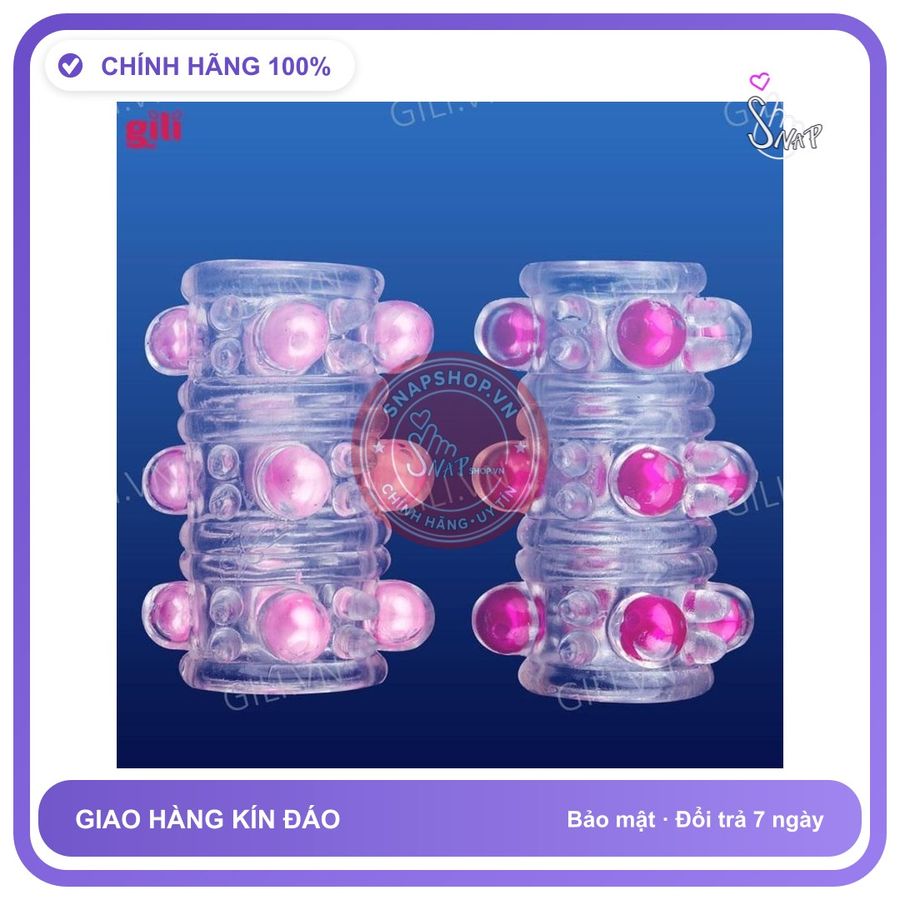 Bao cao su Đôn Khúc Silicone có bi tăng kích thước chính hãng hàng nhập khẩu