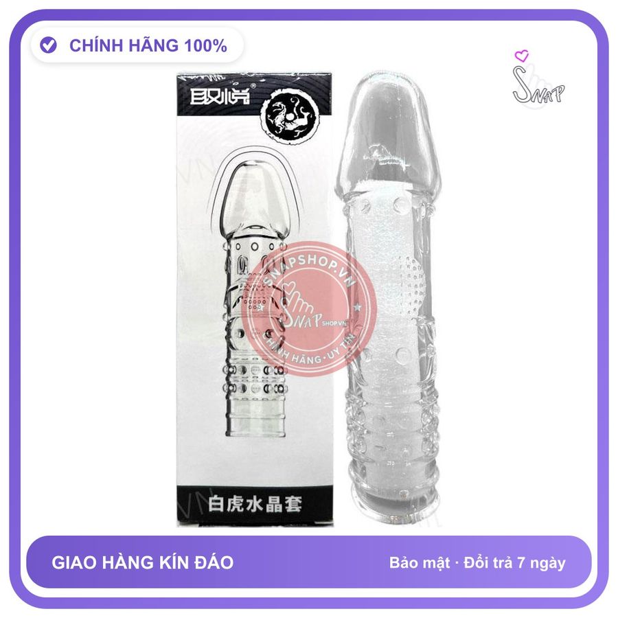 Bao cao su đôn dên Aichao Đầu Bi tăng kích thước chính hãng hàng nhập khẩu
