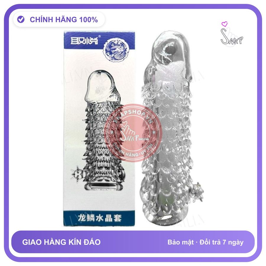 Bao cao su đôn dên Aichao Vảy Cá tăng kích thước chính hãng hàng nhập khẩu