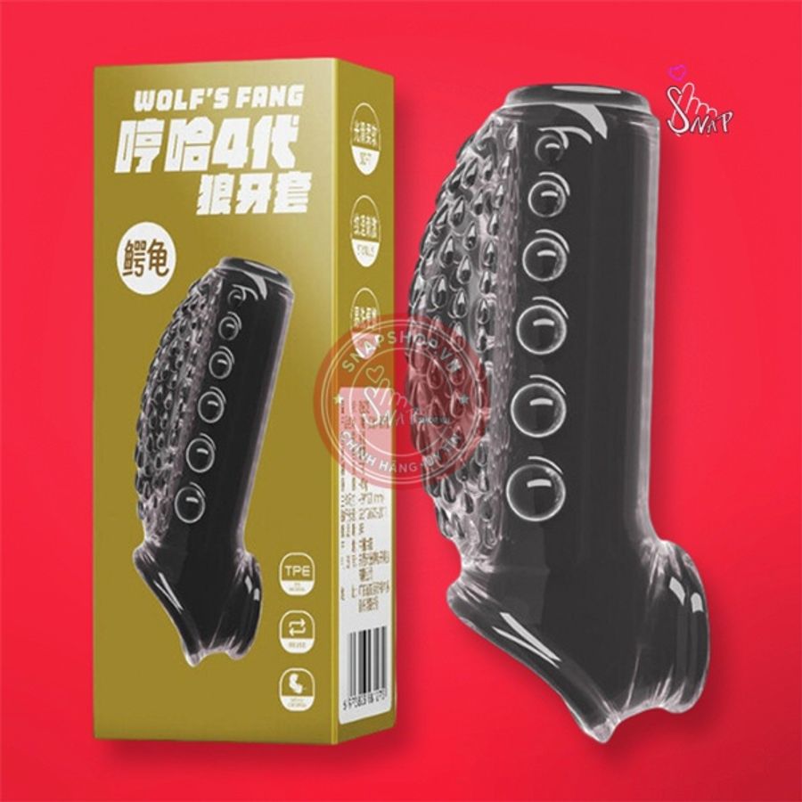 Bao đôn dên làm to dương vật siêu kích thích Wolf’s Fang