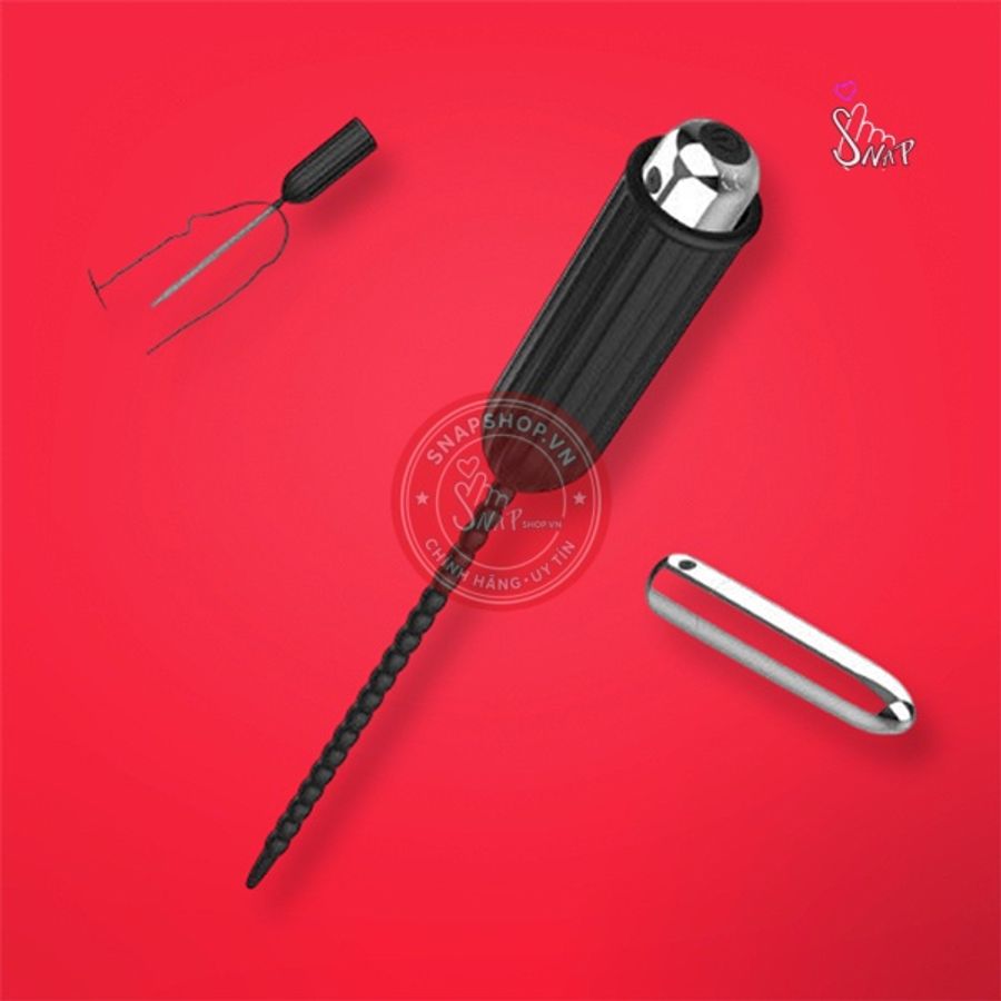 Chuỗi hạt rung kích thích lỗ tiểu 10 tần số, sạc pin