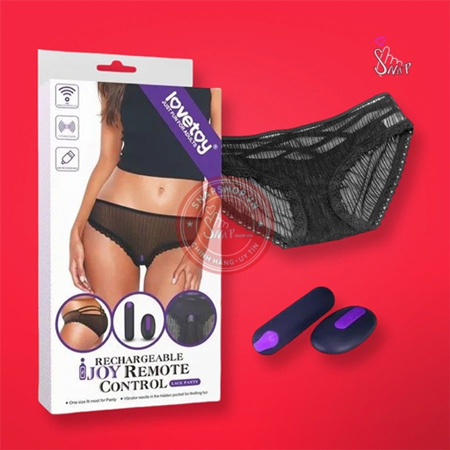 Quần lót rung điều khiển từ xa Lovetoy IJOY 7 tần số