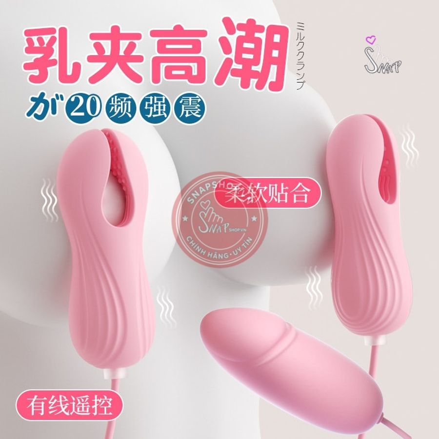 Bộ trứng rung 3 đầu Ankani massage ngực cho nữ