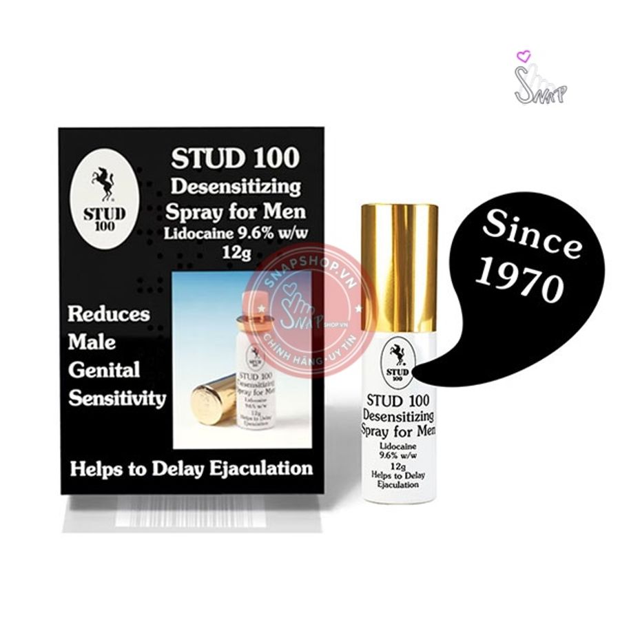Chai xịt chống xuất tinh sớm Stud 100 UK (Phiên bản nội địa Anh)