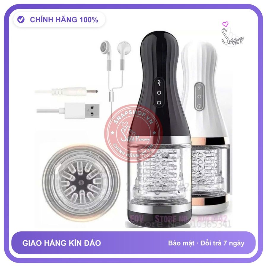 EOV Cốc xoay rung nhấp chuyển động đẩy tới và lui, bao sướng, che tên sản phẩm bảo mật kín đáo