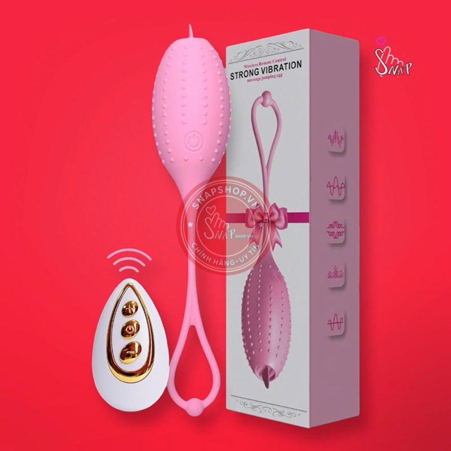 Trứng rung cá nóc gai điều khiển từ xa 12 chế độ