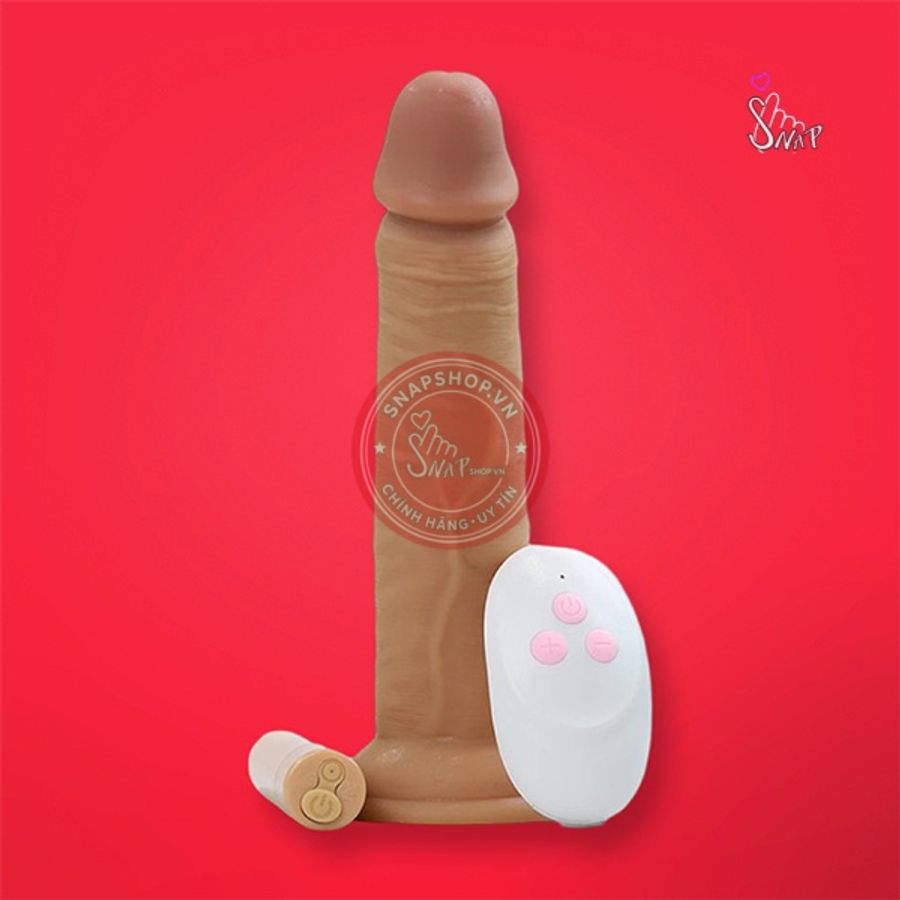 Dương vật giả điều khiển từ xa Yunman rung 10 chế độ – 18,5cm