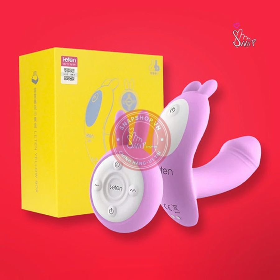 Trứng rung gắn quần lót Leten 10 chế độ, tạo nhiệt như thật