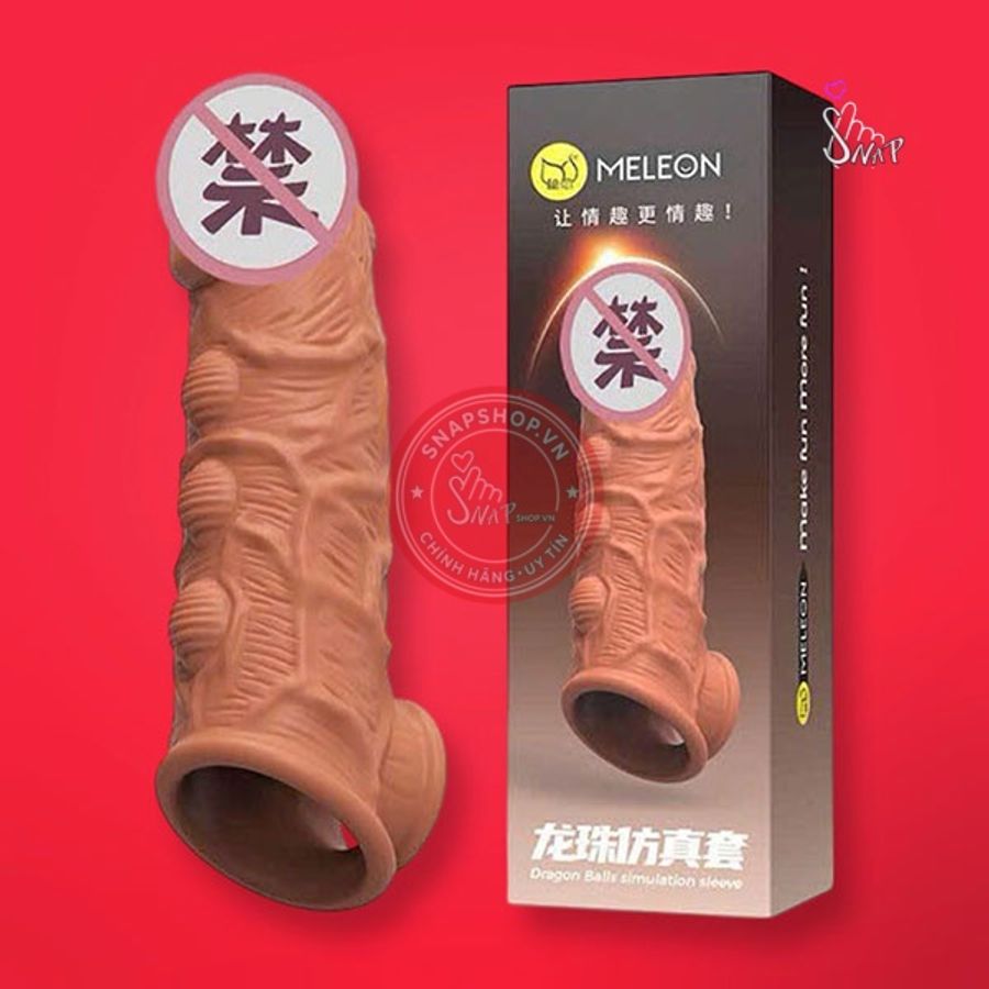 Bao cao su đôn dên bi Meleon Dragon Ball có quai đeo