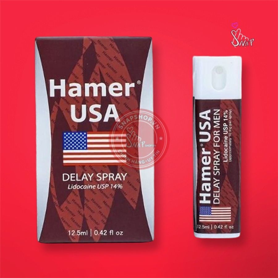 Chai xịt chống xuất tinh sớm HAMER USA 12,5ml chính hãng