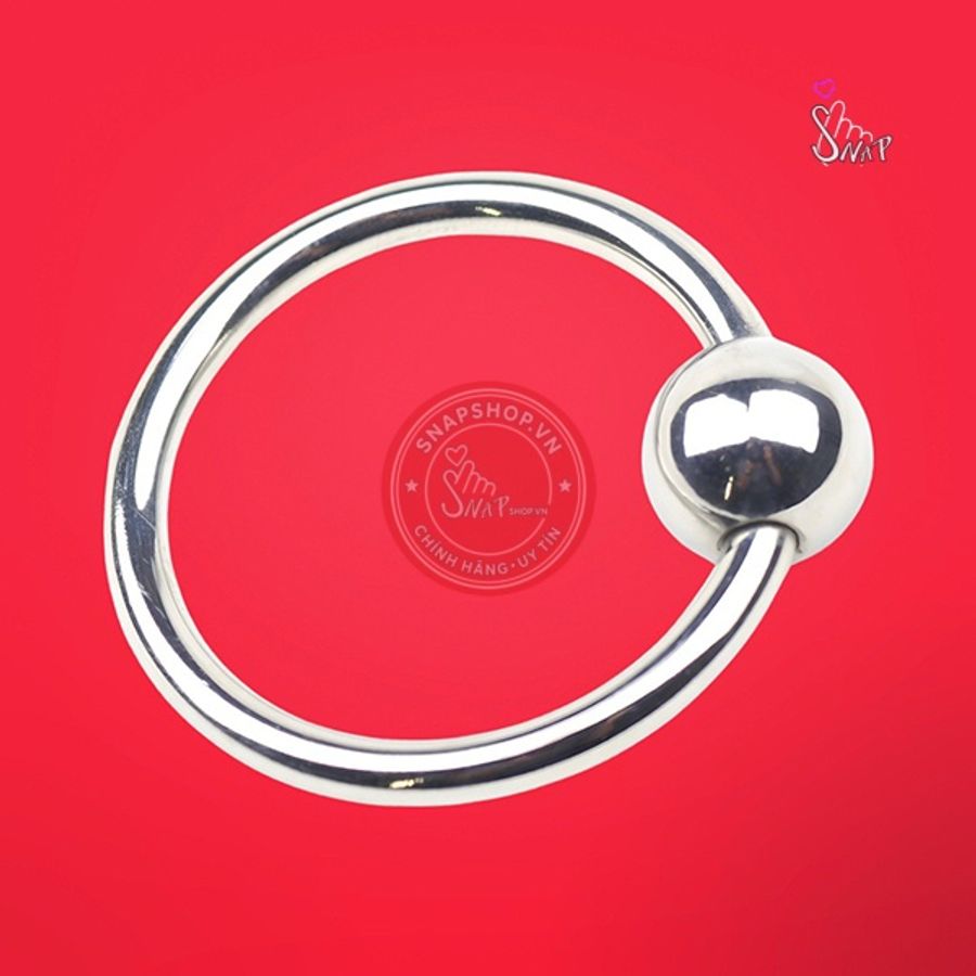 Vòng đeo dương vật inox 1 bi