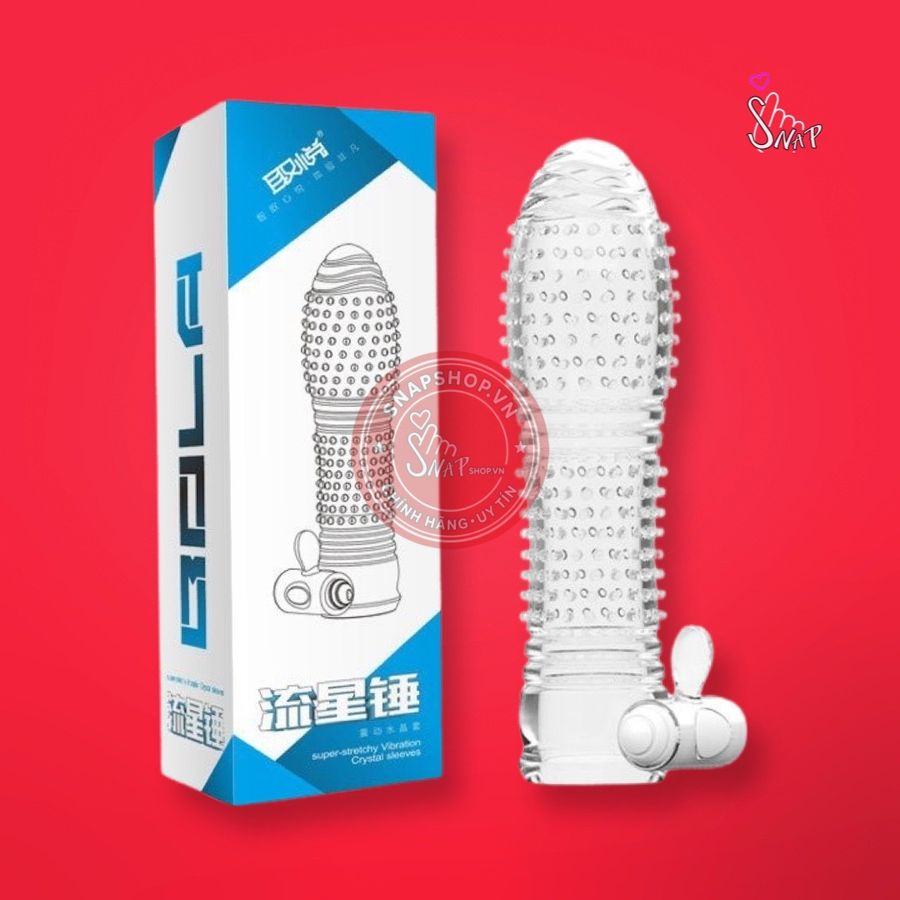 Bao cao su đôn dên gân gai toàn thân Aichao rung gốc