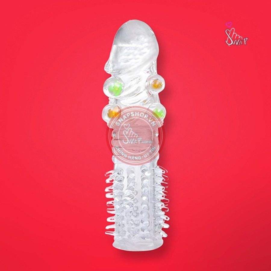 Bao cao su đôn dên 8 bi cườm kích thích mạnh
