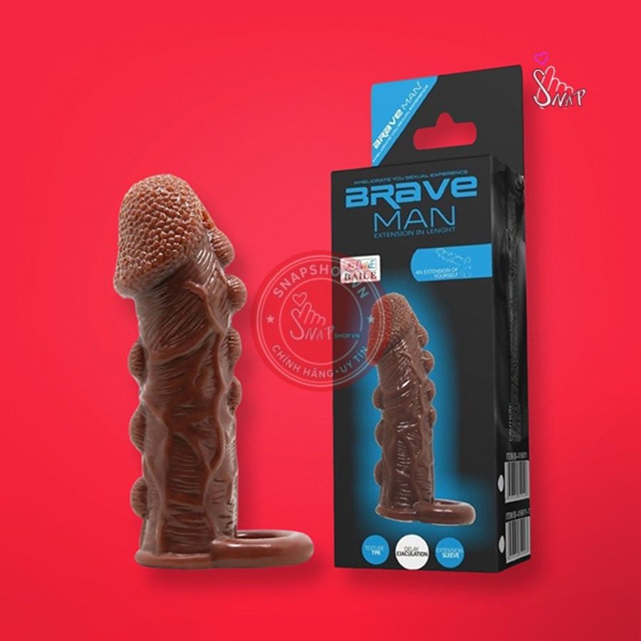 Bao đôn dên da nâu siêu mềm Brave Man