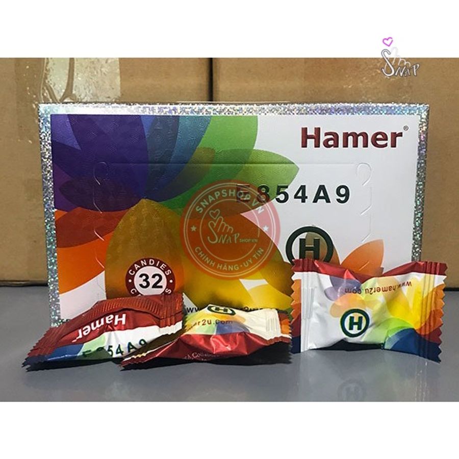 Kẹo nhân sâm Hamer E854A9 hộp 32 viên