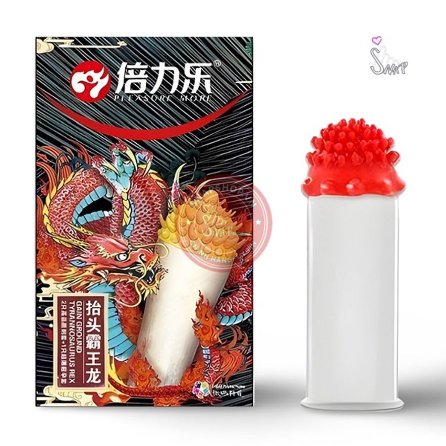 Bao cao su gai chôm chôm HBM – hộp 2 cái