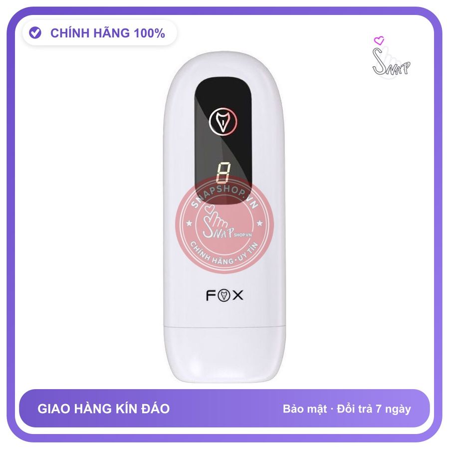 Cốc Fox M70 điều khiển App chính hãng - 8 chế độ rung, sạc usb, điều khiển từ xa - giao hàng che tên kín đáo
