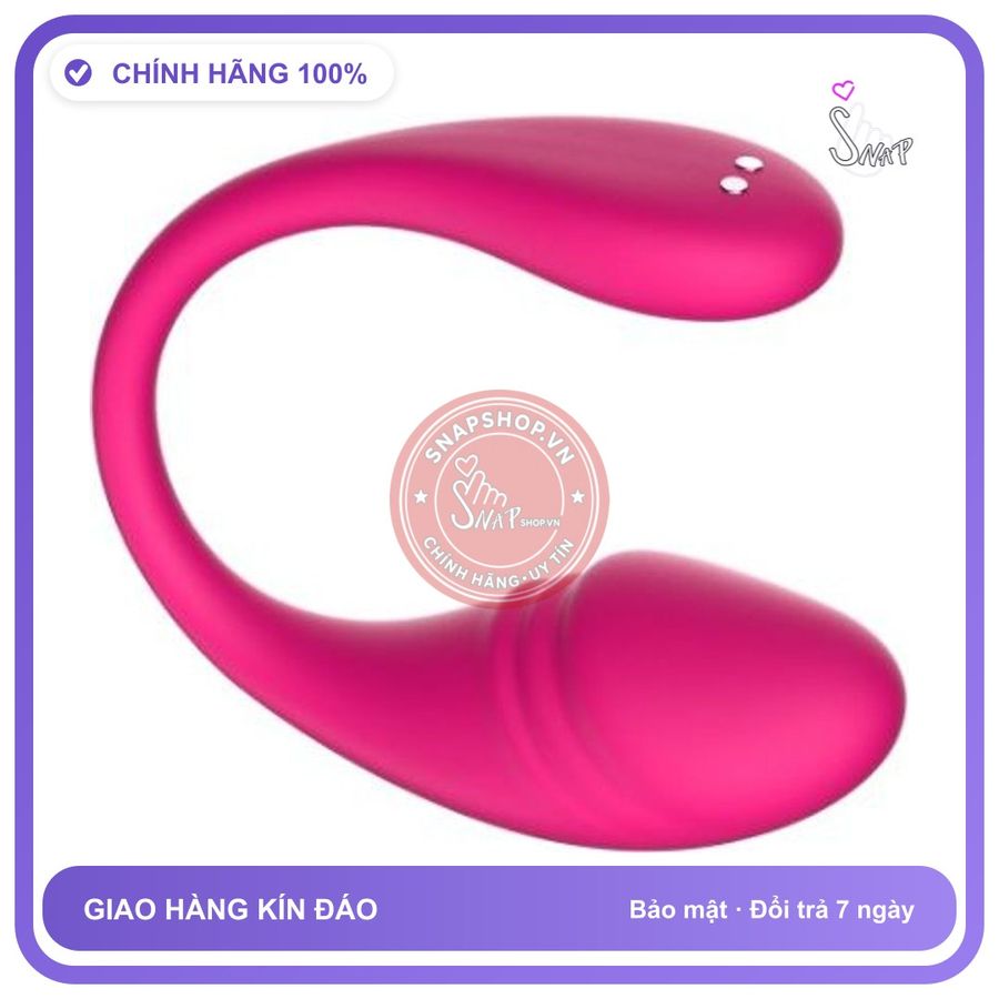 Trứng Rung Dương Vật Hseaxx điều khiển Qua App chính hãng - chất liệu an toàn cho da, dễ vệ sinh, êm ái khi dùng - giao hàng che tên kín đáo