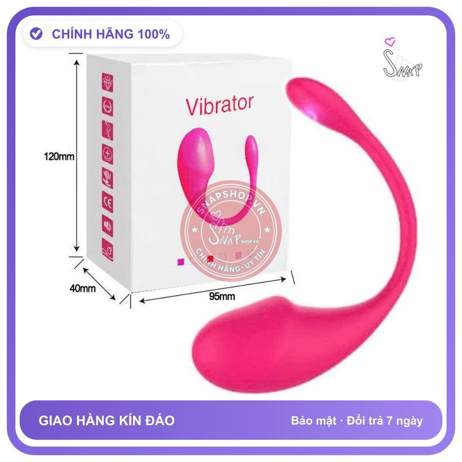Trứng Rung Yoyo Điều Khiển Qua App chính hãng - sạc USB, chống nước, silicone y tế - giao hàng che tên kín đáo