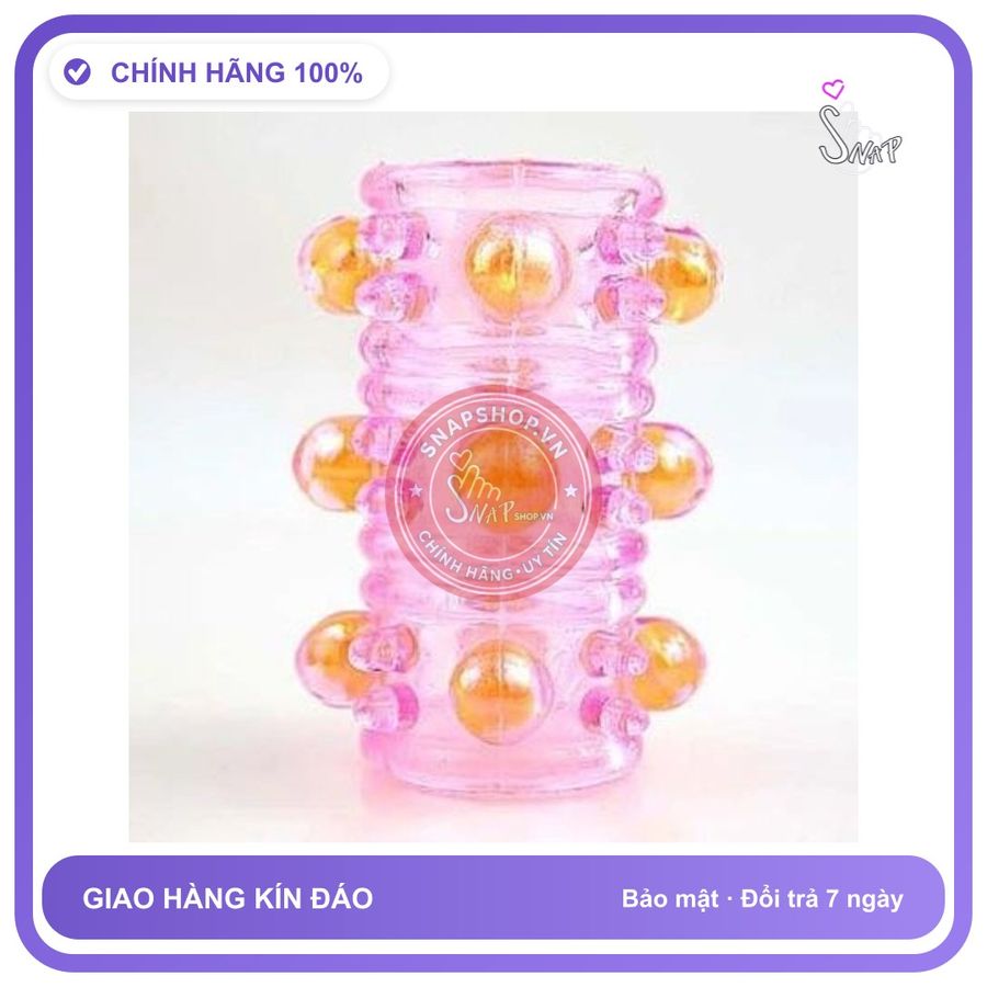 Đôn Khúc Bi Cứng Bịt chính hãng - ôm sát cảm giác thật, chất liệu latex an toàn, hàng nhập khẩu - giao hàng che tên kín đáo