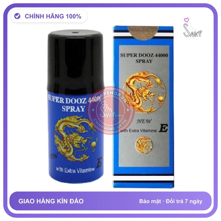 Xịt Kéo Dài Rồng Xanh 45ml chính hãng - kéo dài thời gian, thấm nhanh không nhờn rít, dùng trước khi quan hệ - giao hàng che tên kín đáo