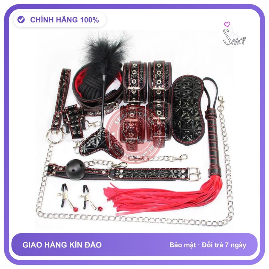 Bộ Da 10 Món New chính hãng - chất liệu an toàn cho da, dễ vệ sinh, êm ái khi dùng - giao hàng che tên kín đáo