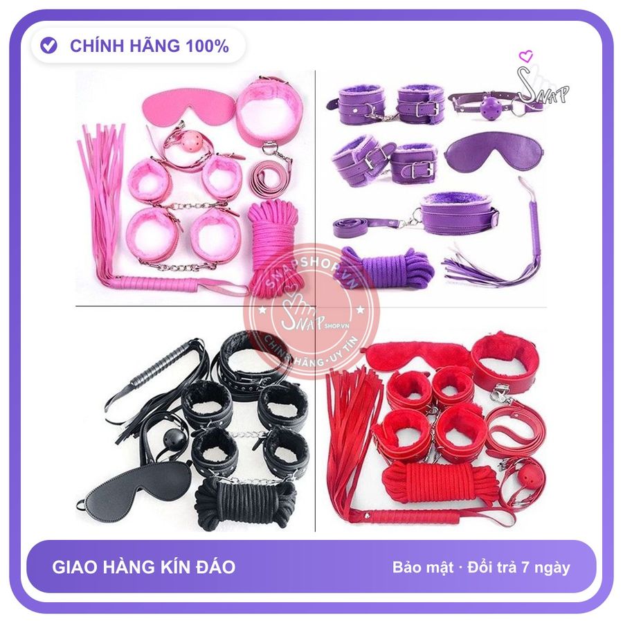 Bộ 7 Món chính hãng - chất liệu an toàn cho da, dễ vệ sinh, êm ái khi dùng - giao hàng che tên kín đáo