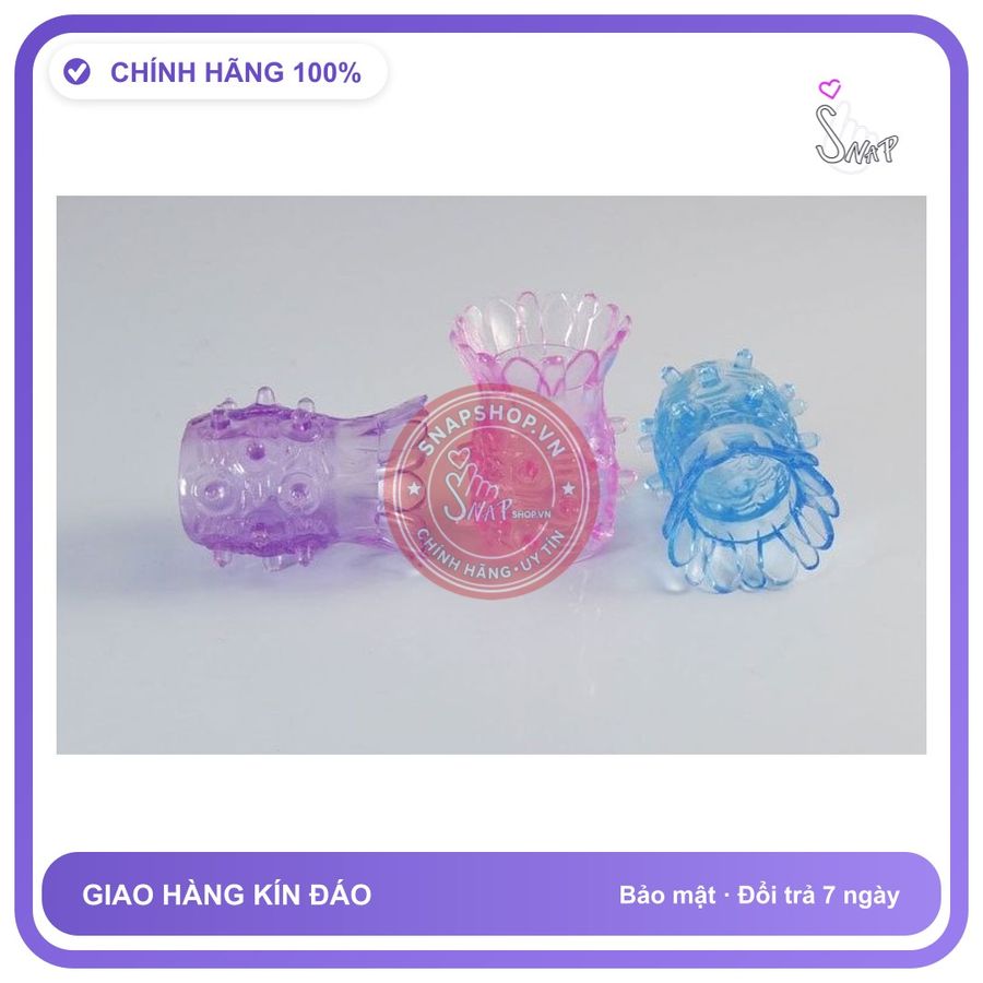 Đôn Khúc Gai Cá Hộp Cứng Tốt chính hãng - có gai nổi, ôm sát cảm giác thật, chất liệu latex an toàn - giao hàng che tên kín đáo