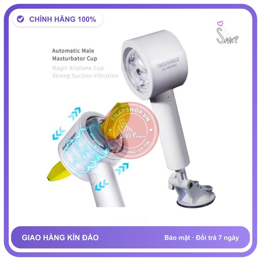 Âm Đạo Đóng Kiểu Máy Sấy Tóc chính hãng - chất liệu an toàn cho da, dễ vệ sinh, êm ái khi dùng - giao hàng che tên kín đáo