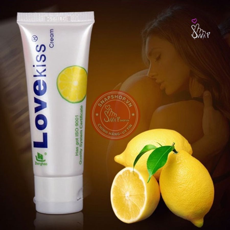 Gel Bôi Trơn Hương Chanh Tươi Mát LoveKiss 100ml