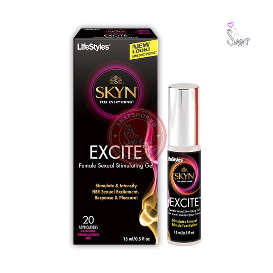 Gel tăng khoái cảm LifeStyles Excite 15ml