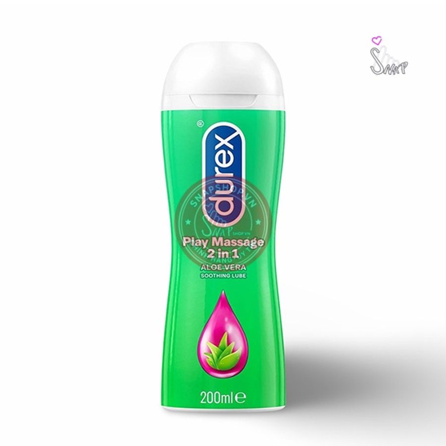 Gel bôi trơn Durex Play Massage 2in1 200ml hàng nhập khẩu