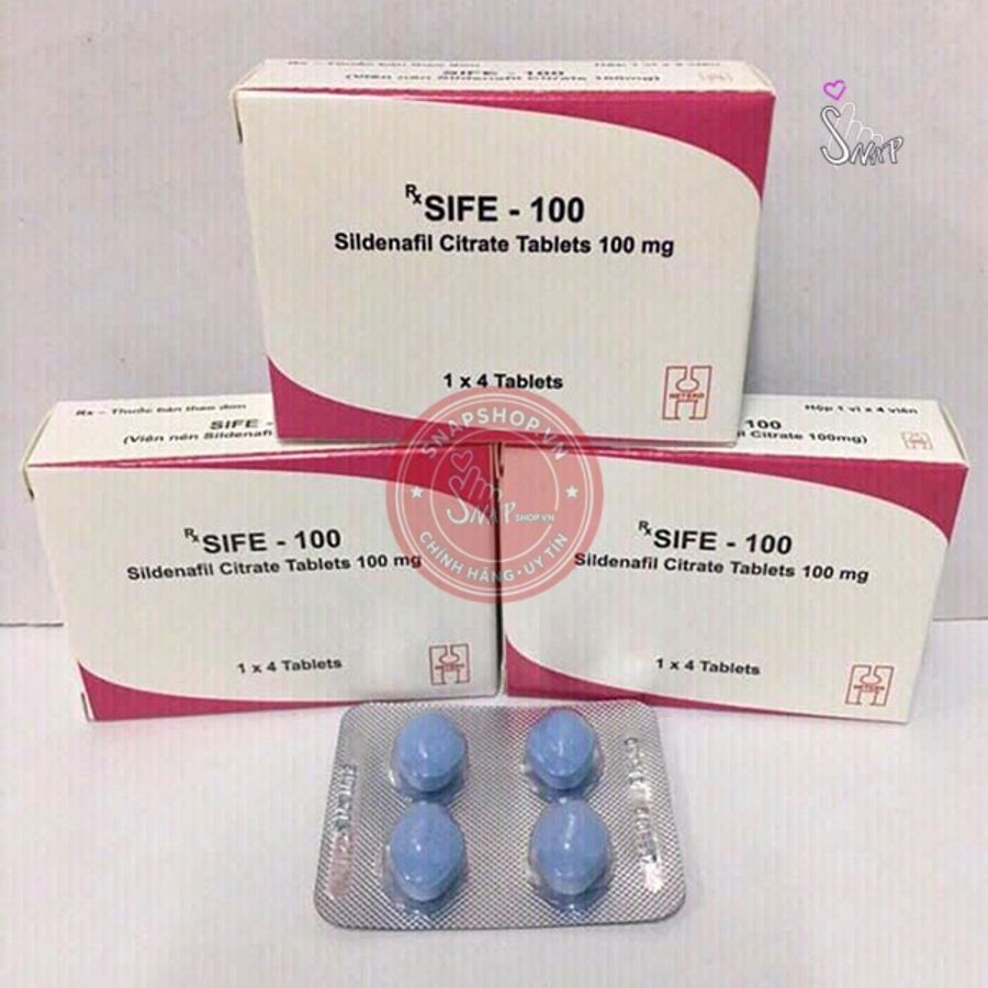Thuốc cường dương Sife 100mg chính hãng - chất liệu an toàn cho da, dễ vệ sinh, êm ái khi dùng - giao hàng che tên kín đáo