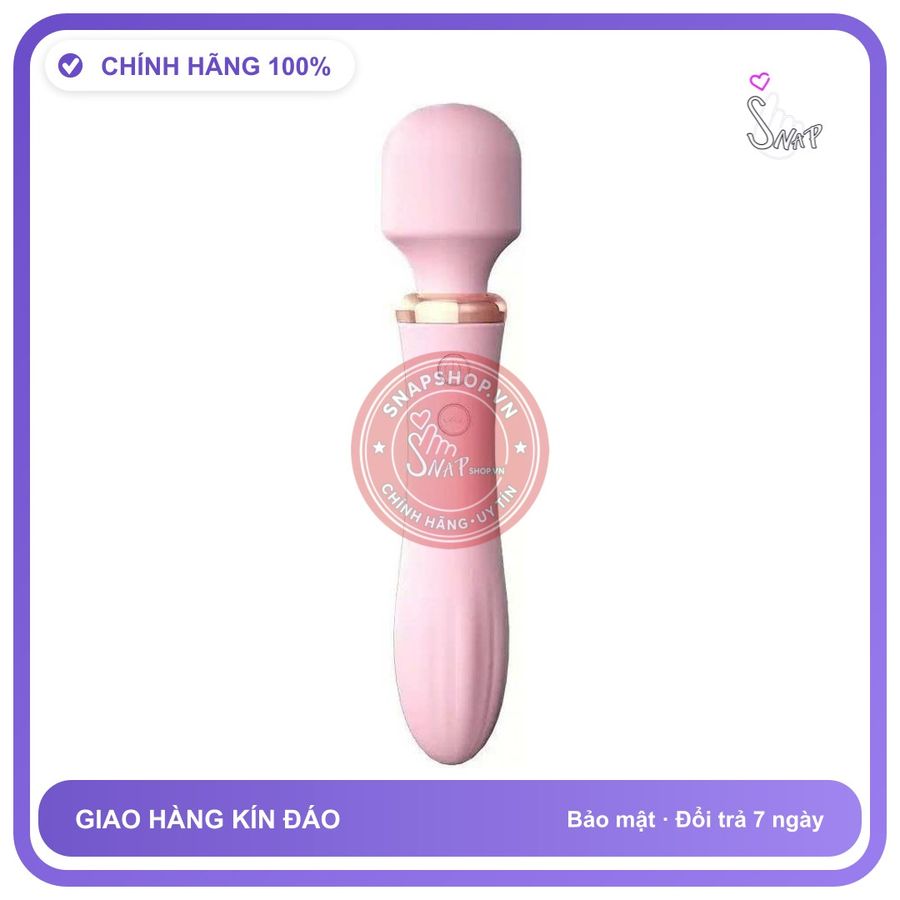 Chày Rung 2 Đầu Lilo chính hãng - sạc USB, silicone mềm mại, chất liệu an toàn cho da - giao hàng che tên kín đáo