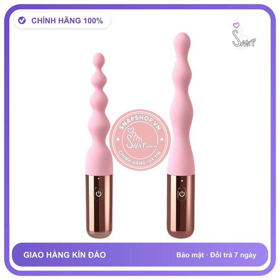 Cây Rung Massage Galaku Nhiều Chế Độ chính hãng - 12 chế độ rung, sạc USB, silicone y tế - giao hàng che tên kín đáo